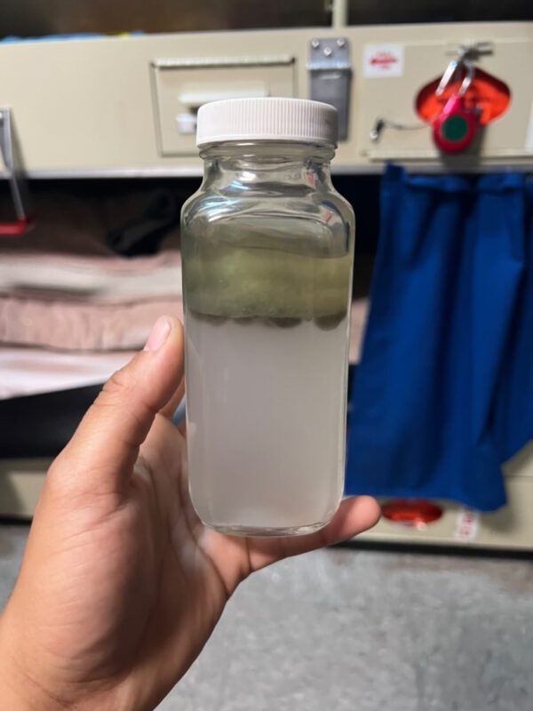 UPDATE USS Nimitz JP5 fuel in the fresh water TRMLX